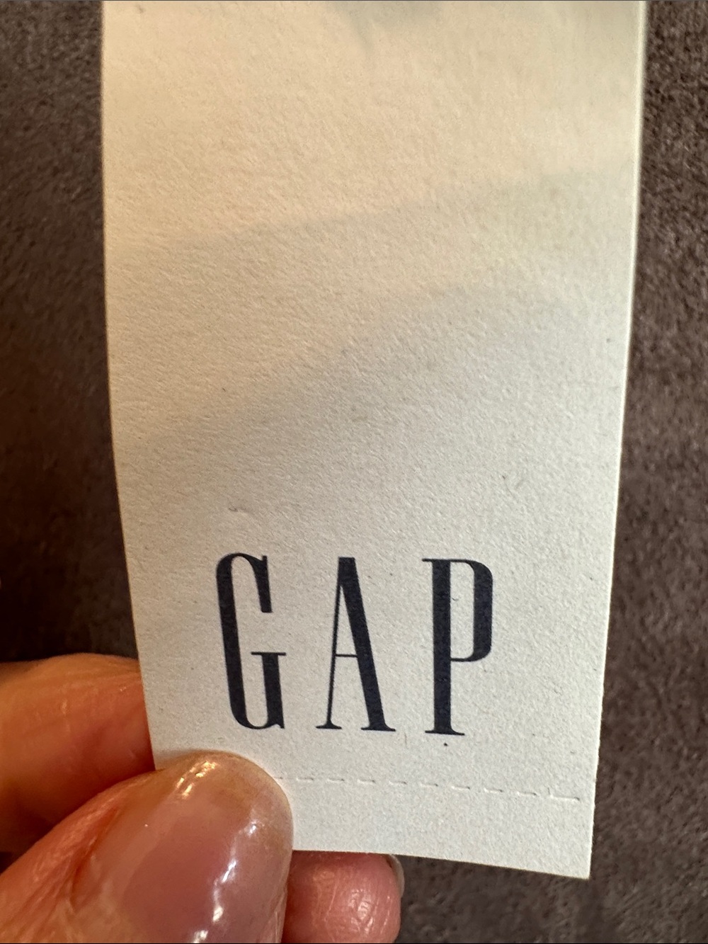 GAP Taupe Suede-Look Midi Pencil Skirt size 10 - Picture 3 of 5